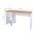 Mesa para Quarto Retrô 2 Gavetas New Jersy Olmo Branco