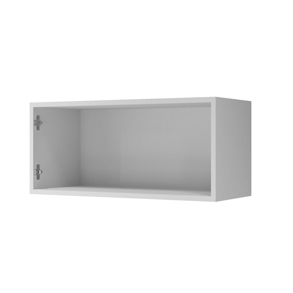 Armário Aéreo Life 2 Portas Arte Móveis Cor Branco 