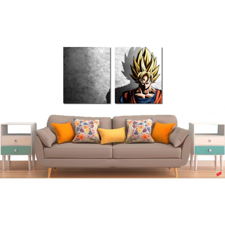 Quadro Decorativo Dragon Ball Z Goku Sayajin 1 Peça M13 - Quadros  Decorativos - Quadro Decorativo - Magazine Luiza