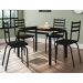 Jogo de Mesa Malva 107x75 cm e 4 Cadeiras 118 - Artefamol
