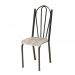 Kit 02 Cadeiras Tubular Cromo Preto 021 Assento Rattan