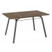 Mesa Lotus 136cm Preta Com Tampo MDP BP Nature