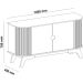 Aparador Buffet Artely Vivaldi Cinamomo/Off White
