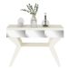 Aparador Buffet Houston com Espelhos Off White