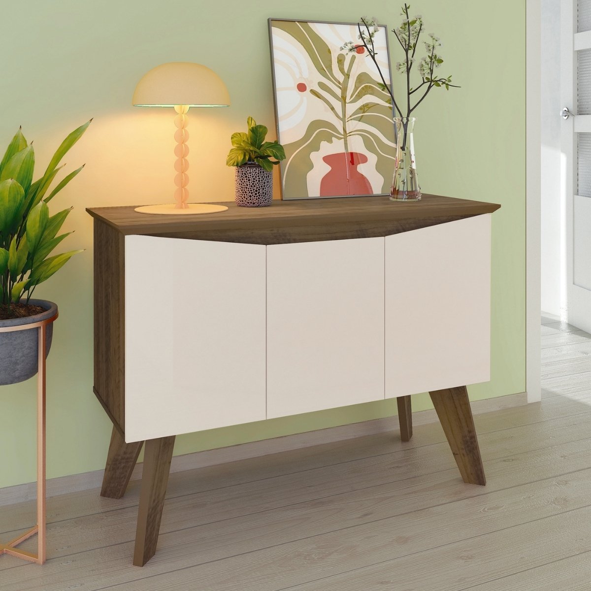 Aparador Buffet Oásis Pinho / Off White