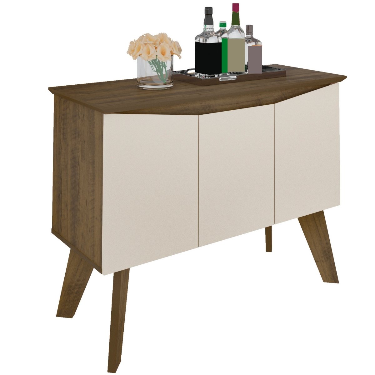 Aparador Buffet Oásis Pinho / Off White
