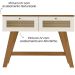 Aparador Buffet Trama Cinamomo/Off White
