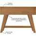 Aparador Buffet Trama Cinamomo/Off White