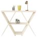 Aparador Decorativo Estrela Com Nichos Off White