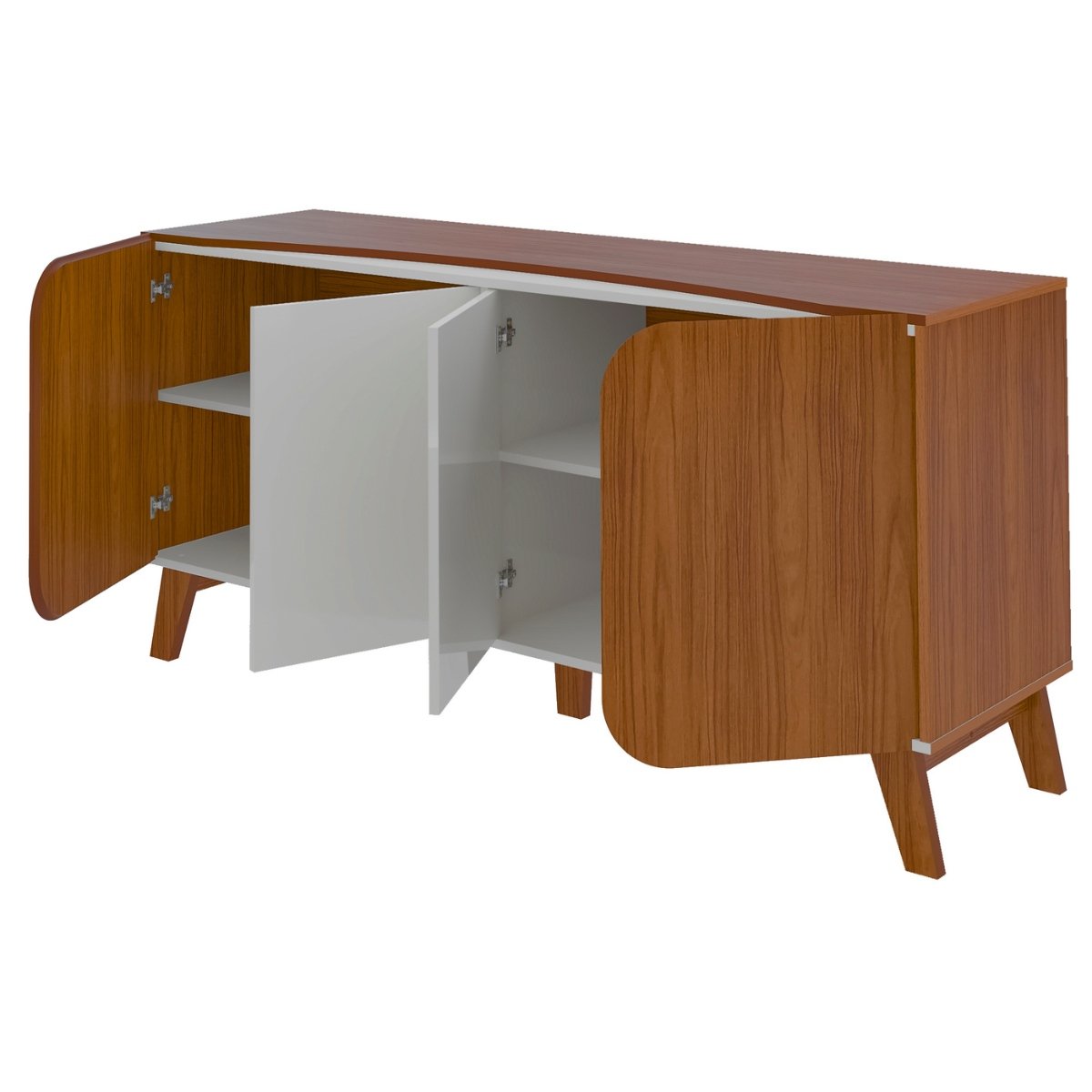 Buffet Aparador Elegance Cedro / Off White