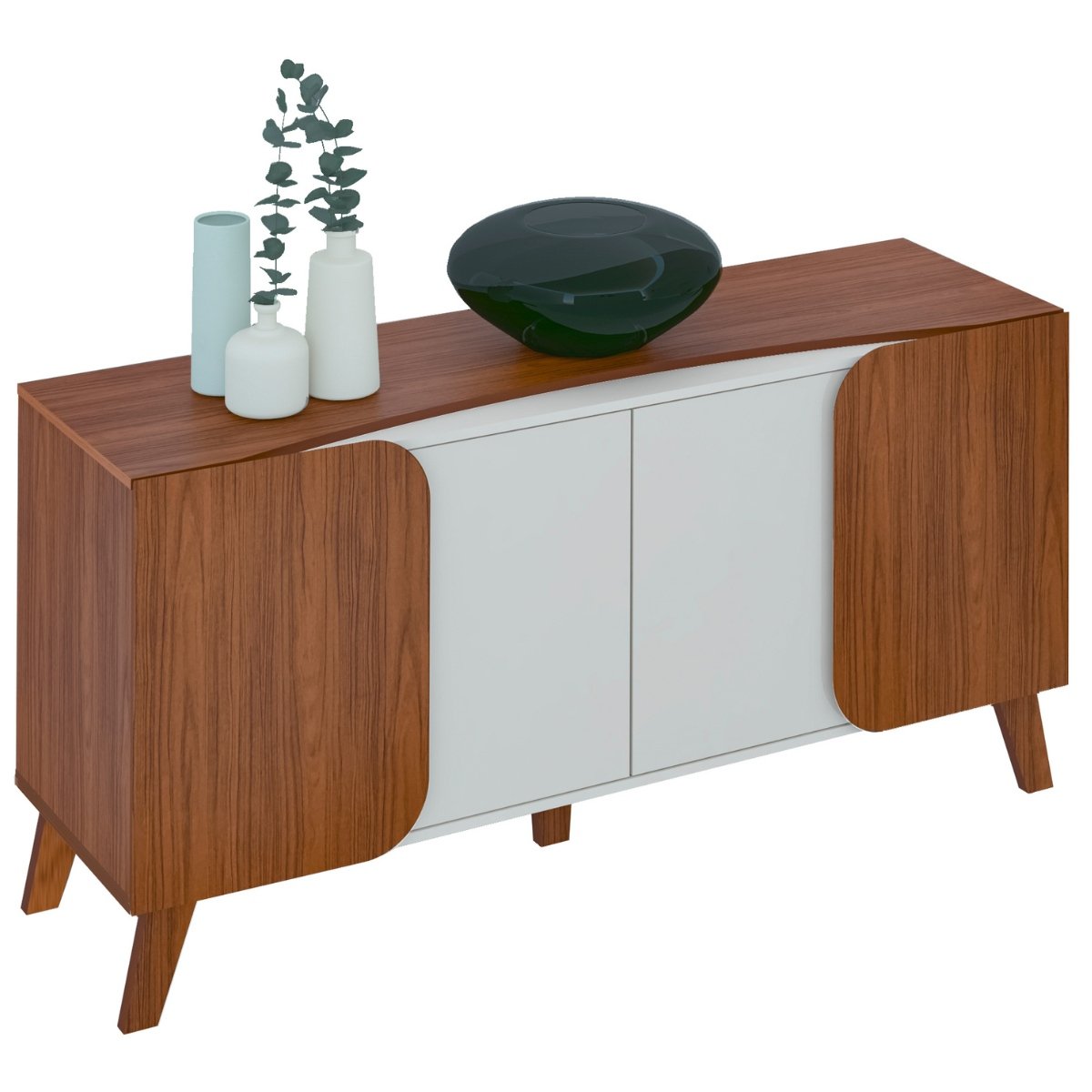 Buffet Aparador Elegance Cedro / Off White