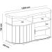 Buffet Aparador Magnum Carvalho / Off White / Menta