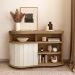 Buffet Aparador Magnum Carvalho / Off White / Menta