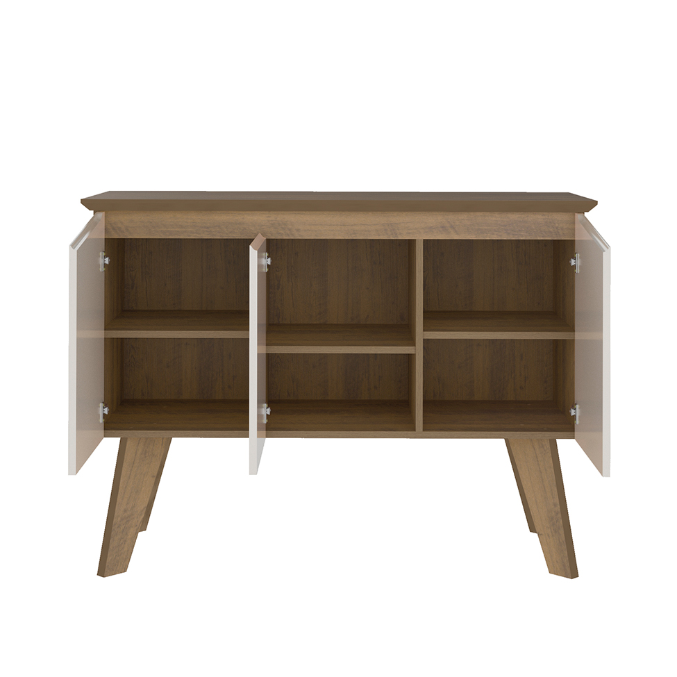 Buffet Oásis 3 PT Pinho e Off White
