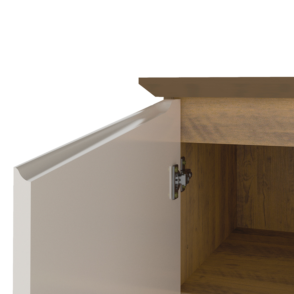 Buffet Oásis 3 PT Pinho e Off White