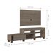 Conjunto Rack com Painel e Mesa de Centro Mildura Canela