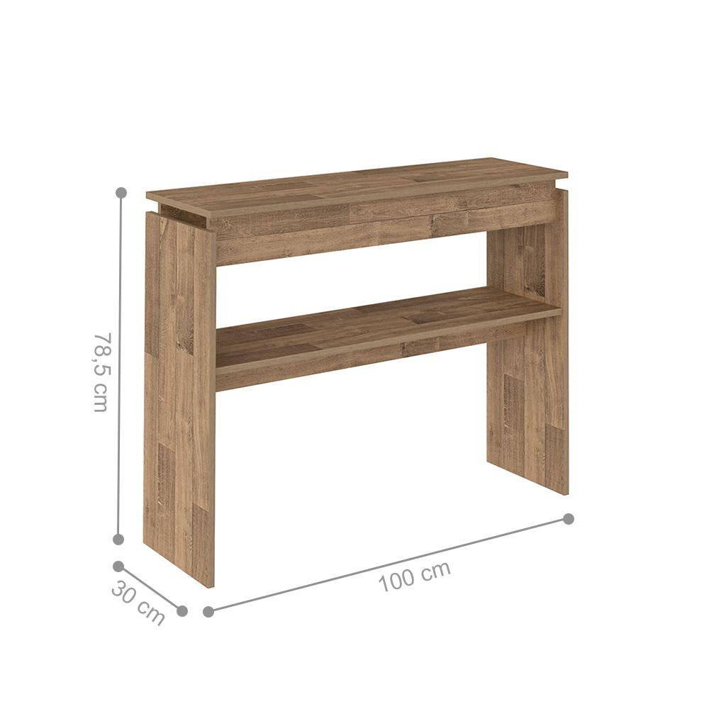 Conjunto Sala de Estar Completa Acra Rustico Branco