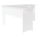Escrivaninha Mesa Para Escritório em L Cannes Branco