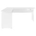 Escrivaninha Mesa Para Escritório em L Cannes Branco