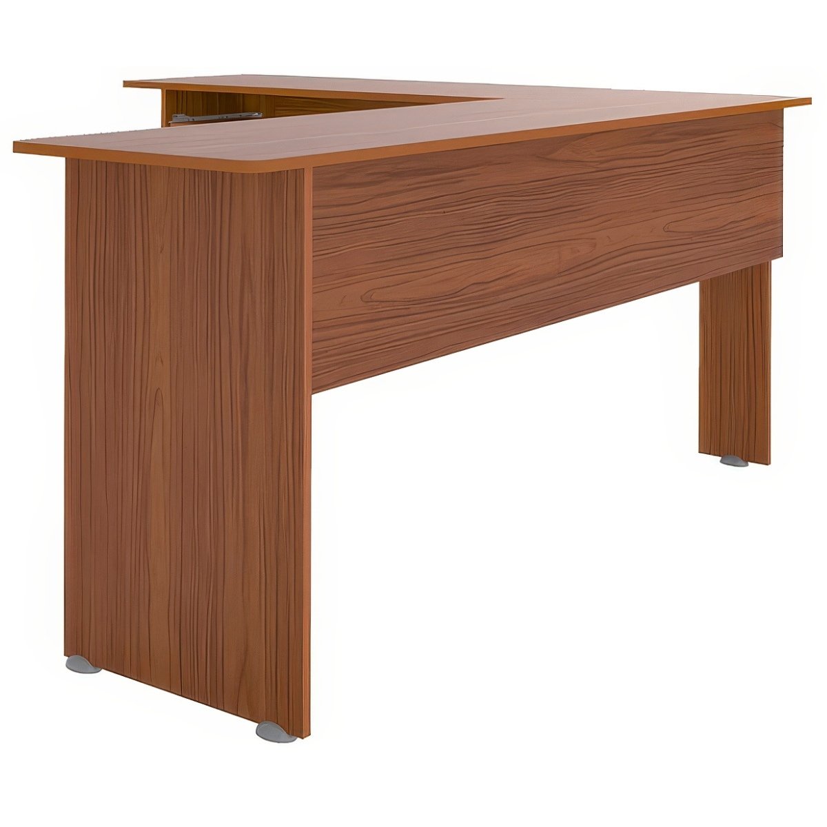 Escrivaninha Mesa Para Escritório em L Cannes Cedro