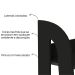 Estante Artely Floripa 6 Nichos Preto