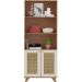 Estante Artely Trama Cinamomo/Off White