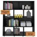 Estante Book - Organizadora de Livros e Decoração Preto