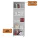 Estante Multy para livros e Decoração Branco