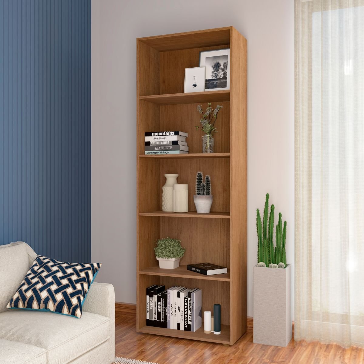 Estante Multy para livros e Decoração Cinamomo