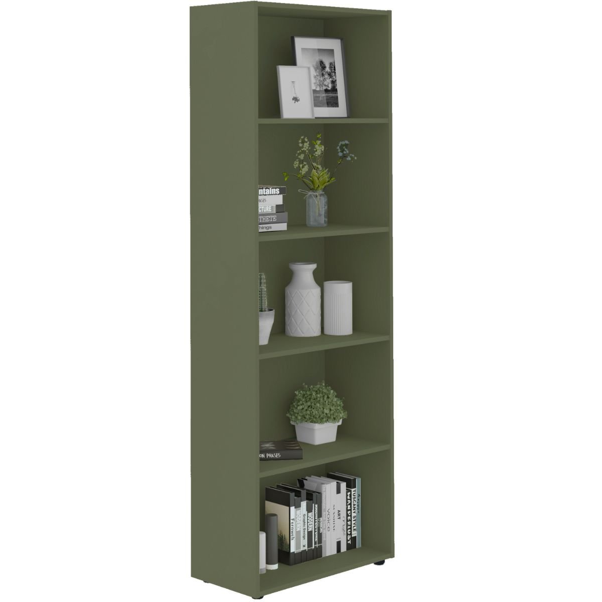 Estante Multy para livros e Decoração Menta