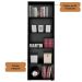 Estante Multy para livros e Decoração Preto