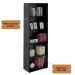 Estante Multy para livros e Decoração Preto