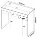Mesa Escrivaninha Cooler Para Notebook Branco