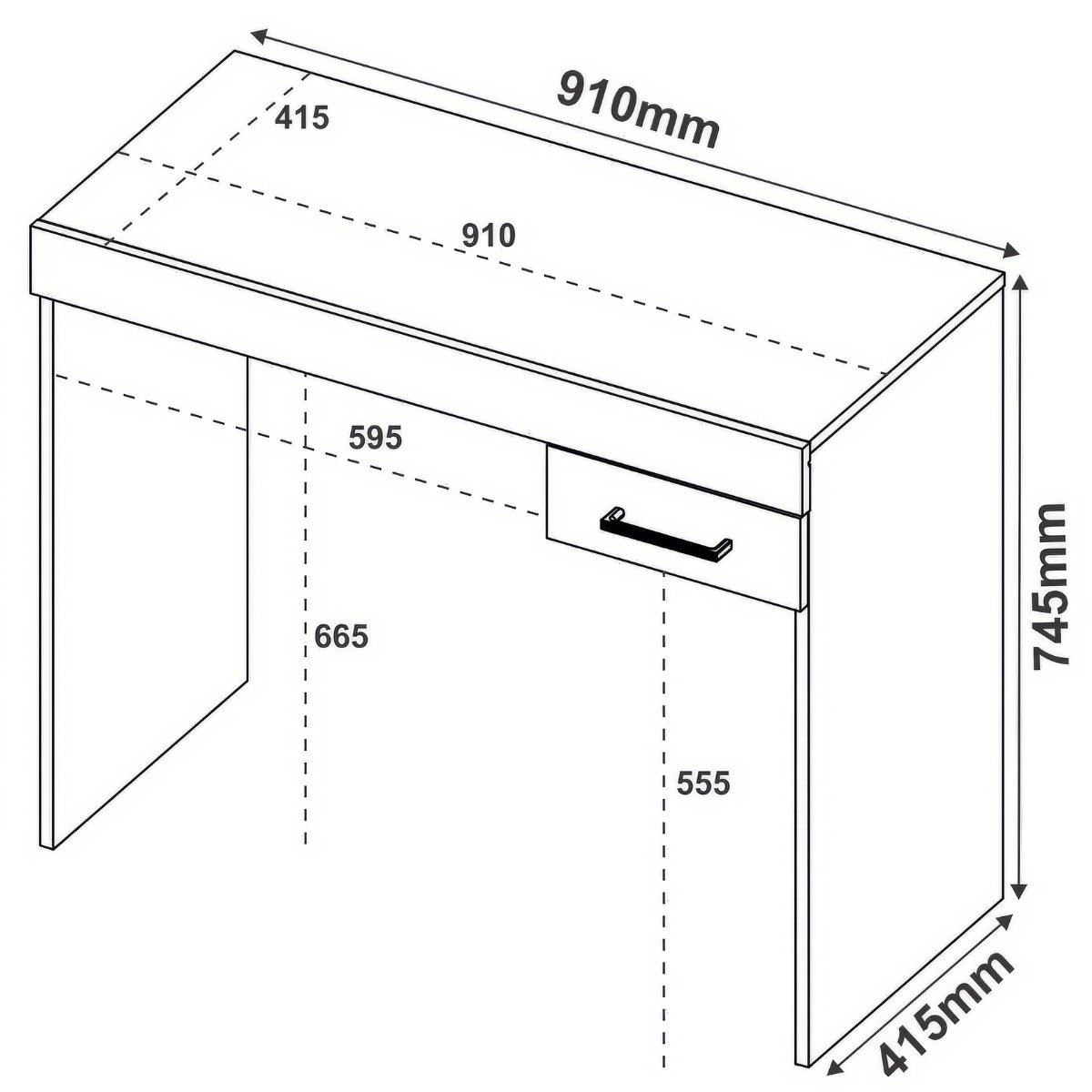 Mesa Escrivaninha Cooler Para Notebook Branco