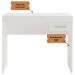 Mesa Escrivaninha Cooler Para Notebook Branco