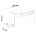 Mesa Escrivaninha Gamer Para 2 Monitores Preto Acetinado/Vermelho