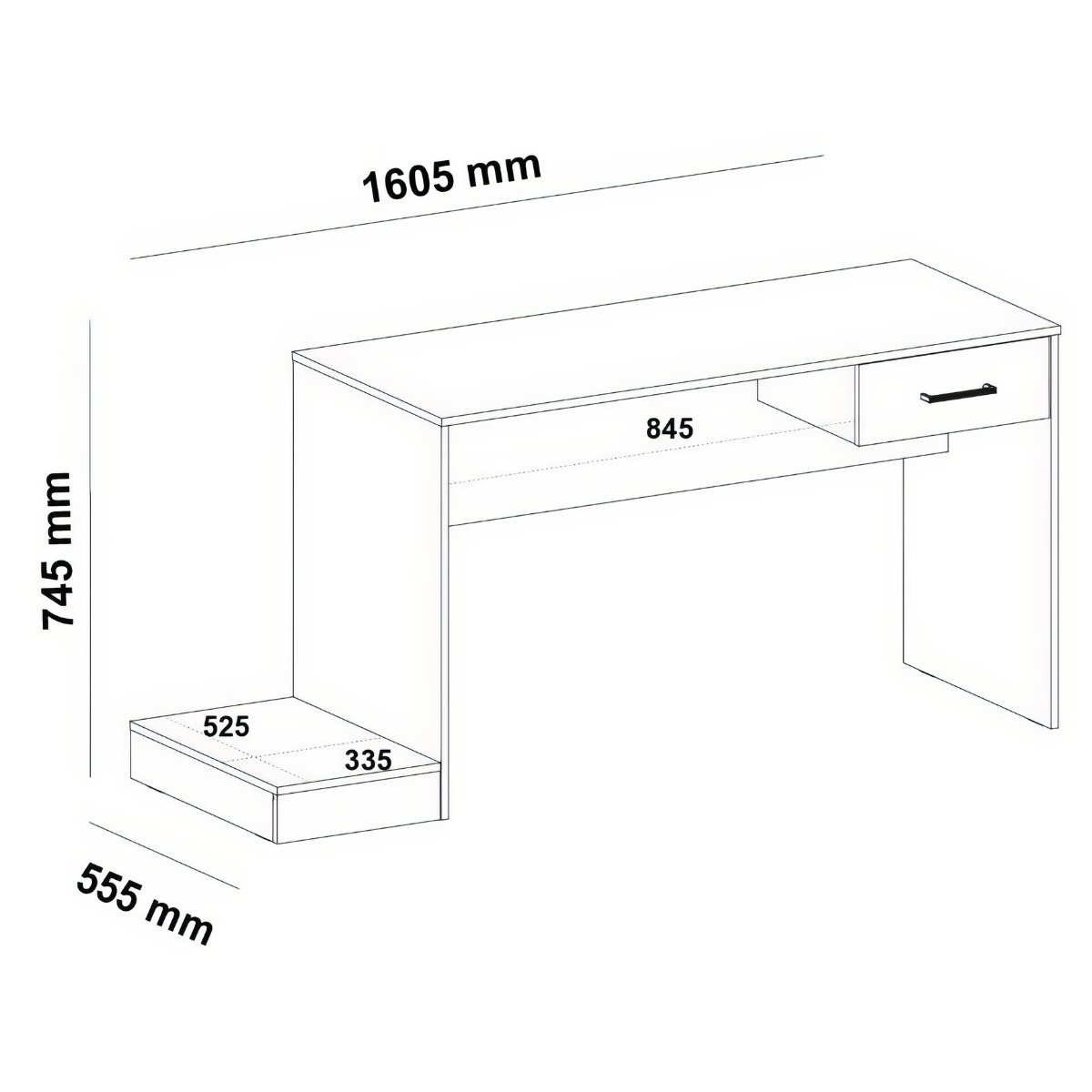 Mesa Escrivaninha Gamer Para 2 Monitores Preto Acetinado/Vermelho