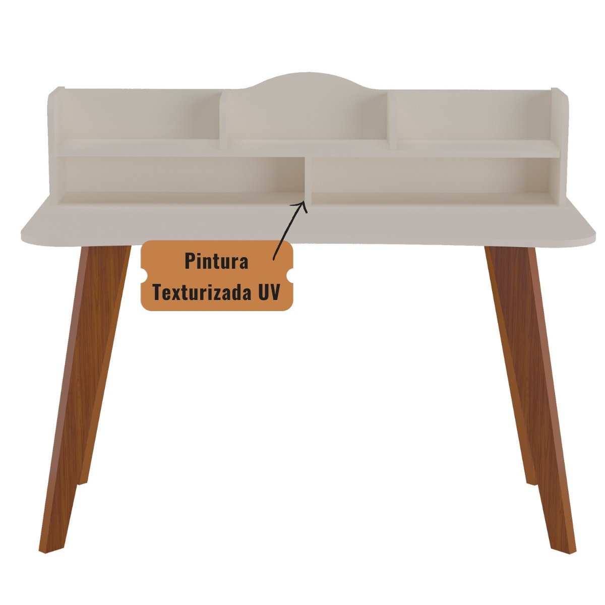Mesa Escrivaninha com Nichos Sofia