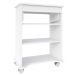 Mesa Escrivaninha para Notebook com Tampo Portátil - Branco