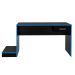 Mesa Gamer Player One Preta e Azul