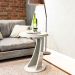 Mesa Lateral Redonda Tutti Off White