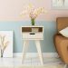 Mesa Lateral Retangular Vip Off White