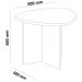 Mesa Lateral de Apoio Delta - Off White