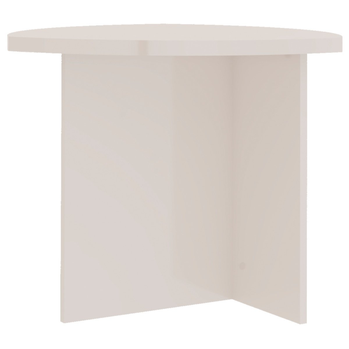 Mesa Lateral de Apoio Delta - Off White