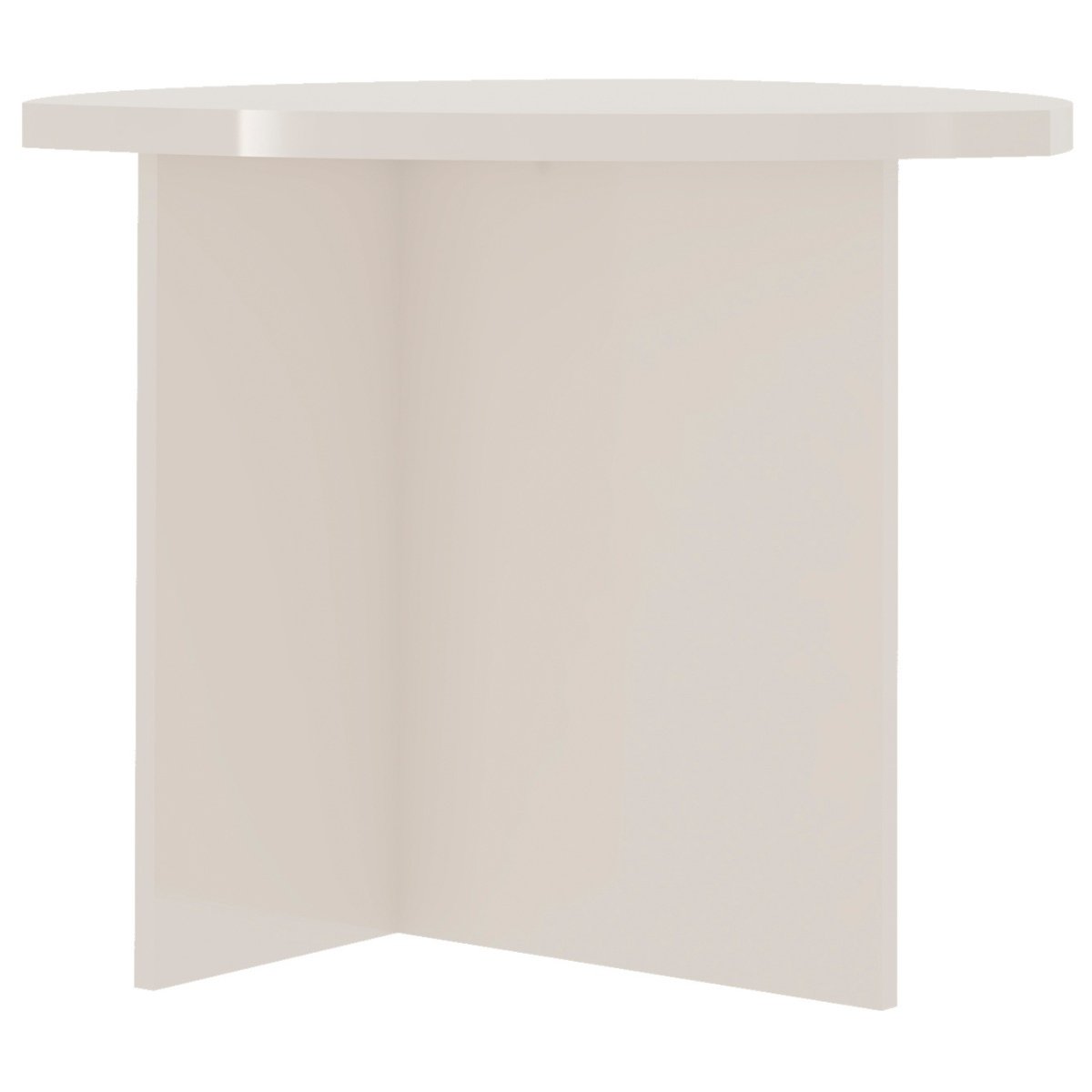 Mesa Lateral de Apoio Delta - Off White