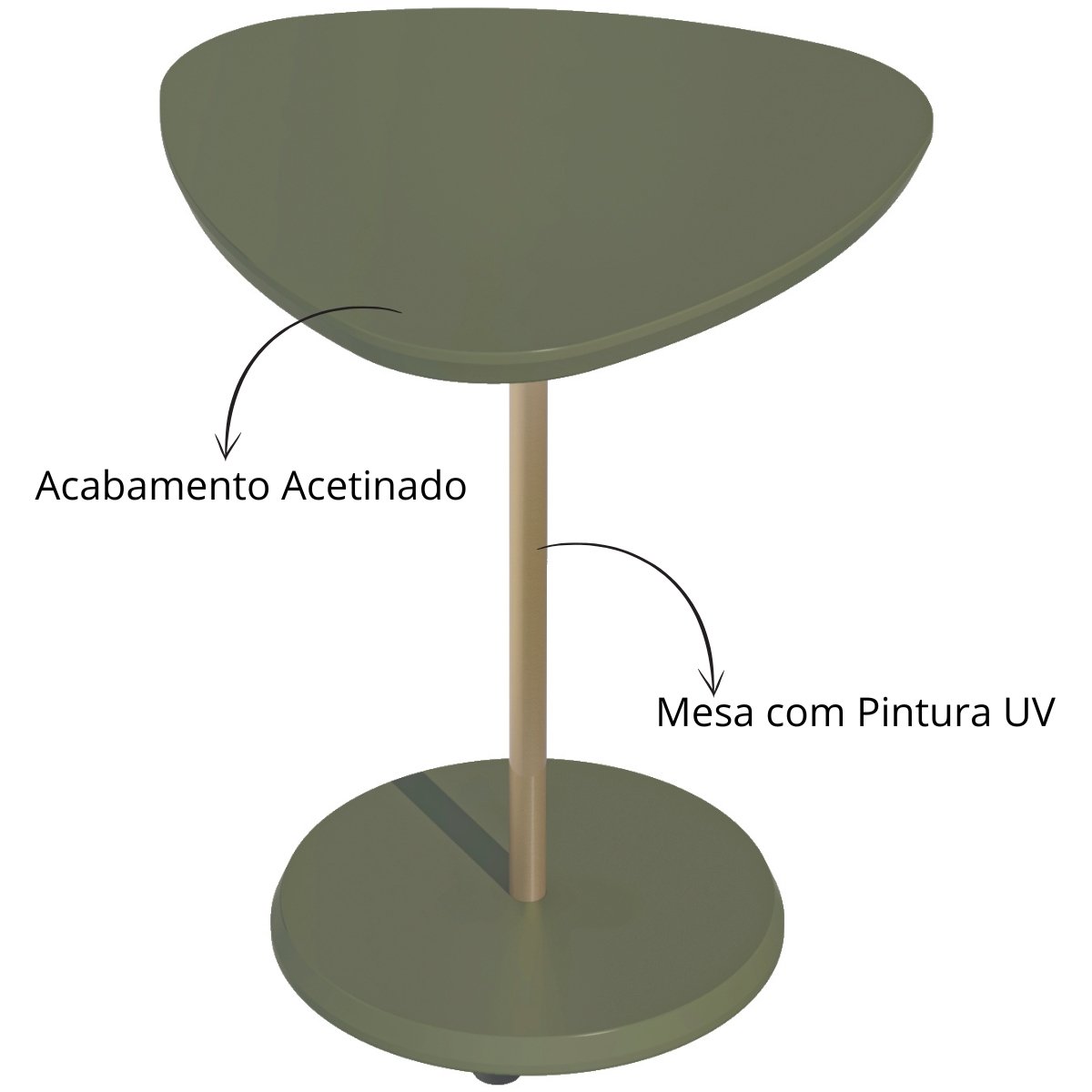 Mesa de Apoio Bel Alta Menta