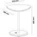 Mesa de Apoio Bel Alta Off White