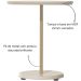 Mesa de Apoio Bel Alta Off White