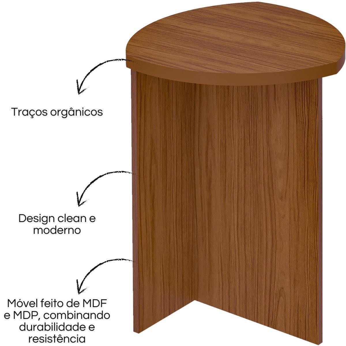Mesa de Apoio Delta Cedro