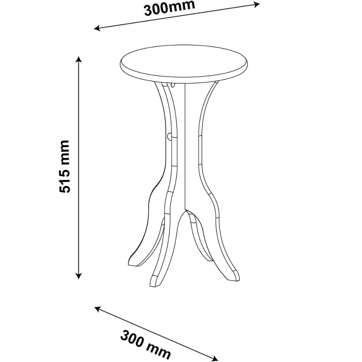 Mesa de Apoio Kin Branco
